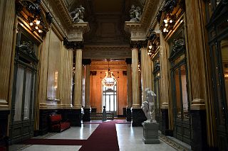 17 Salon de Bustos Hall Of Busts On The Second Floor With The Secret Statue Teatro Colon Buenos Aires